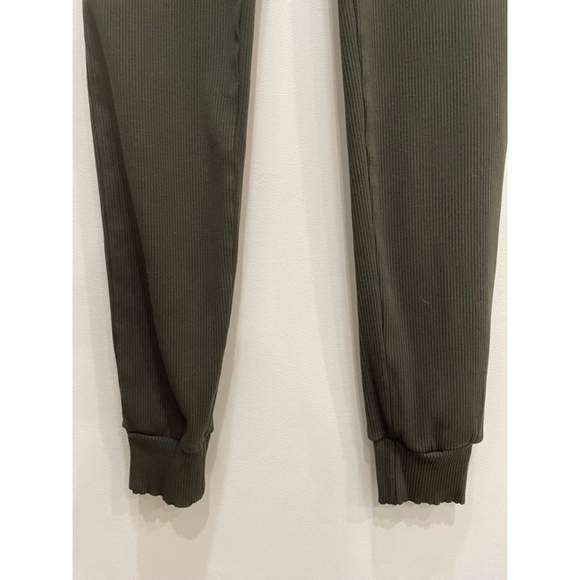 Naked Wardrobe High Waisted Snatched Ribbed Legging Baddie Pants Womens Medium - Picture 3 of 10